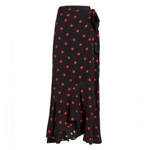 Ganni Barra Polka Dot skirt size 36